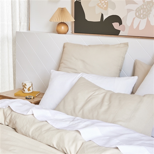 Ecology Dream Fitted Sheet Super King White