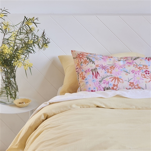 Ecology Dream Quilt Cover Super King Dandelion