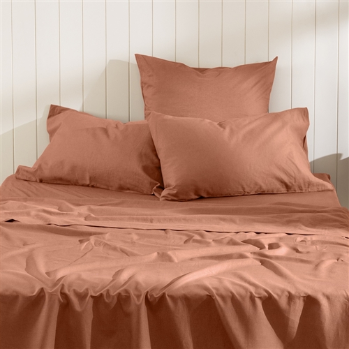 Ecology Dream Flat Sheet Queen Clay