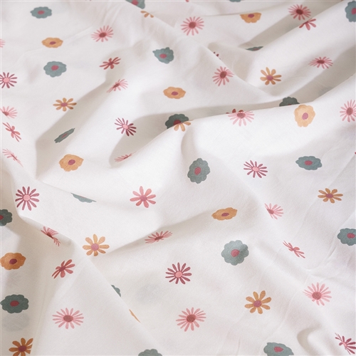 Ecology Wildflower Fitted Sheet Super King