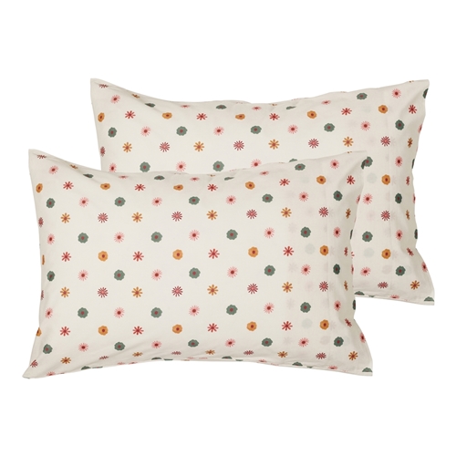 Ecology Wildflower Pillowcase Pair