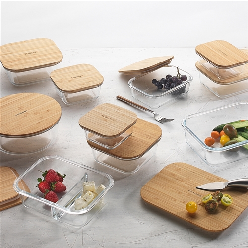 Nourish Rectangle Storage Container 22cm