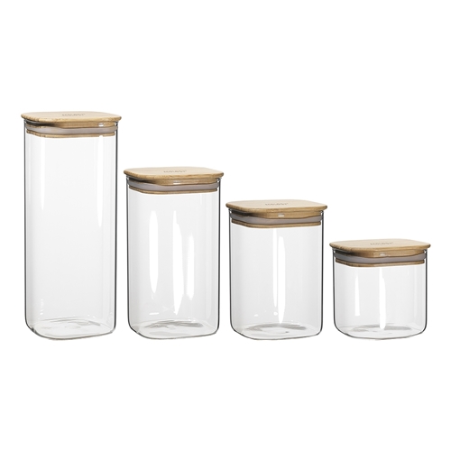 Pantry Square Canisters Set of 4