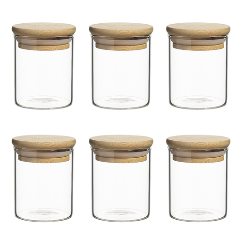 Ecology Pantry Set of 6 Spice Jars