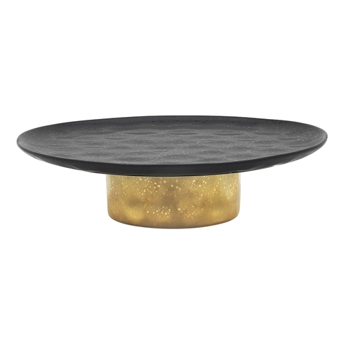 Ecology Speckle Footed Cake Stand 32cm Ebony
Gold Foot
