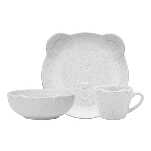 Ecology Teddy Children Set 3pce Oatmeal