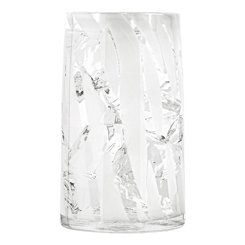Ecology Camille Set of 4 Hi Ball Tumblers White 420ml