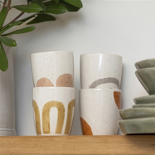 Ecology Nomad Set of 4 Latte Cups 250ml Arches