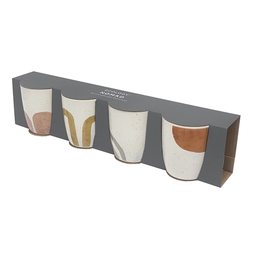 Ecology Nomad Set of 4 Latte Cups 250ml Arches