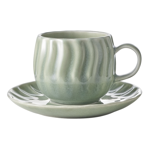 Ecology Ritual Cup and Saucer 230ml Willow