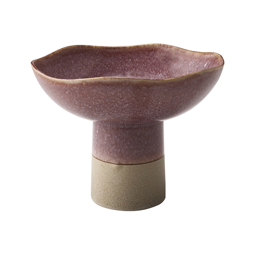 Ecology Rhodes Footed Bowl 26cm Sienna