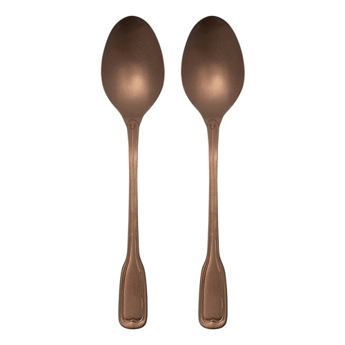 Ecology Anais Set of 2 Serving Spoon Vintage Copper