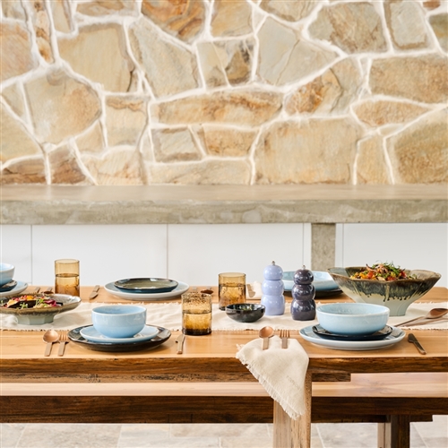 Ecology Element 12 Piece Dinnerset Sky