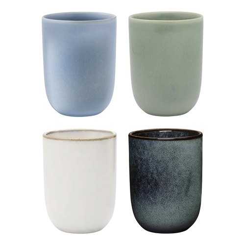 Ecology Element Set of 4 Cuddle Mugs 360ml