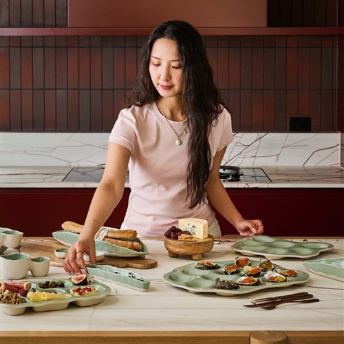 Ecology Selvedge Girl Dinner Platter 29cm