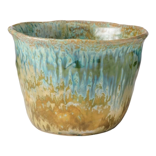 Ecology Fieldstone Planter 18cm Verde