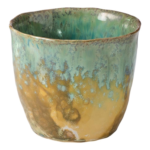 Ecology Fieldstone Planter 10cm Verde