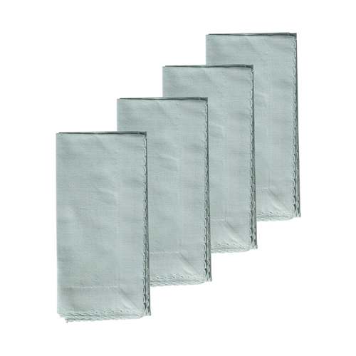 Ecology Weft Set of 4 Napkins Celadon