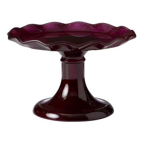 Ecology Ruffle Cake Stand 33cm Elderberry