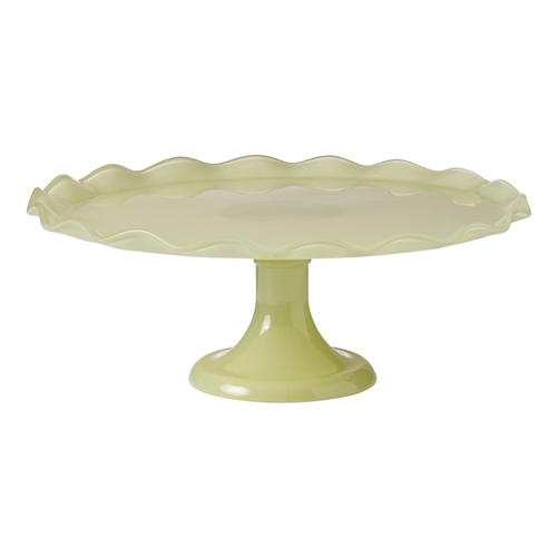 Ecology Ruffle Cake Stand 20cm Celadon
