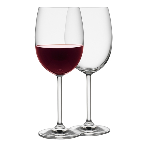 Classic Set 6 Red Wine Glasses 450ml