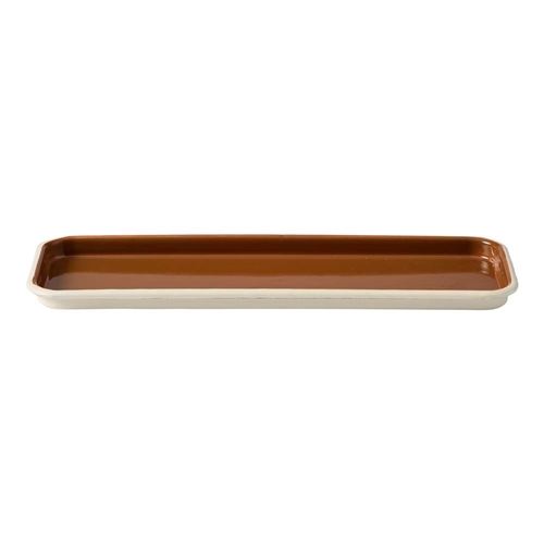Ecology Mori Sandwich Tray 35cm Terracotta