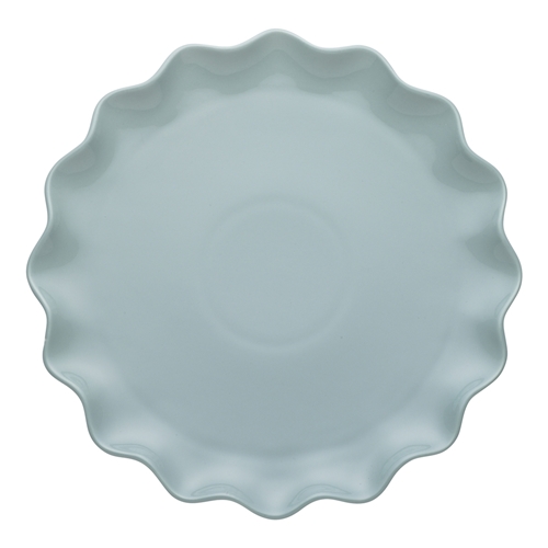 Ecology Ruffle Round Platter Midday 28cm