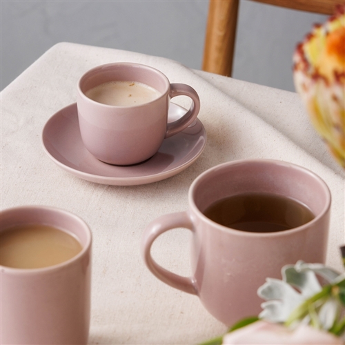 Ecology Element Espresso Cup & Saucer 120ml Lilac