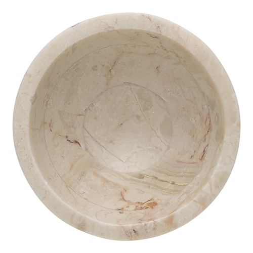 Ecology Earth Round Bowl 9cm Pink Lagoon Marble