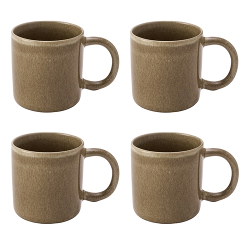 Ecology Allery Set of 4 Mugs 360ml Mocha