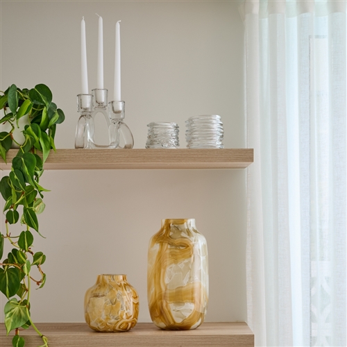 Ecology Lume Tapered Candle Holder 18cm