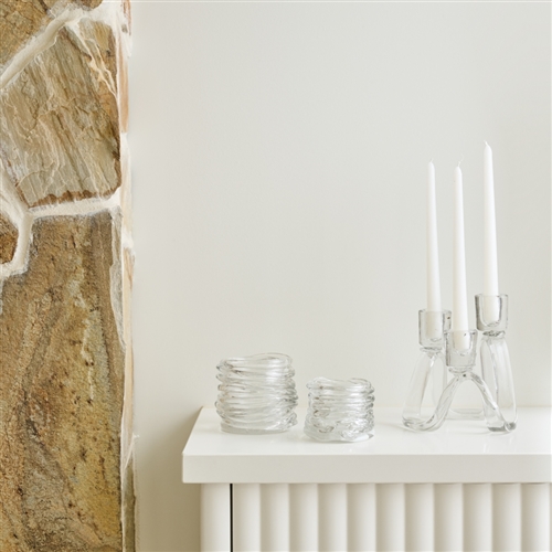 Ecology Lume Tapered Candle Holder 18cm