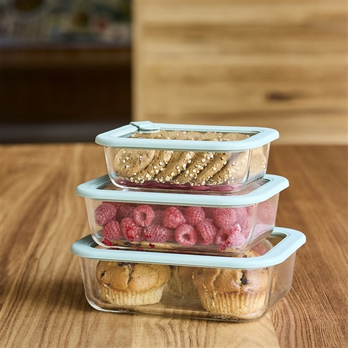 Ecology Store Set of 4 Rectangle Containers 