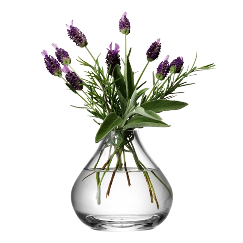 LSA Flower Sprig Vase 11cm