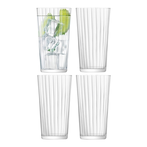 LSA Gio Line Juice Glass Set of 4 320ml 
