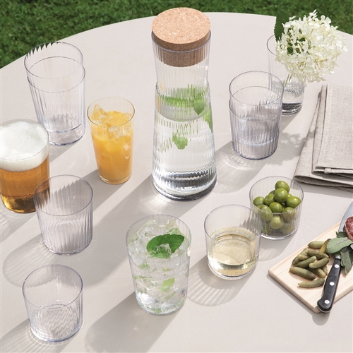 LSA Gio Line Juice Glass Set of 4 320ml 