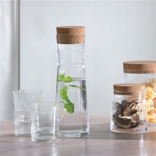 LSA Gio Line Carafe & Cork Stopper