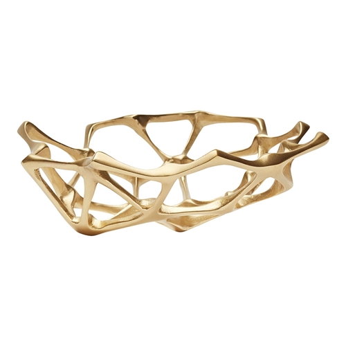 Tom Dixon Bone Bowl Small Gold 6 x 22cm