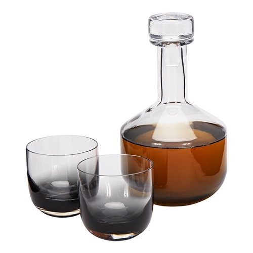 Tom Dixon Tank Whiskey Decanter Black 1L