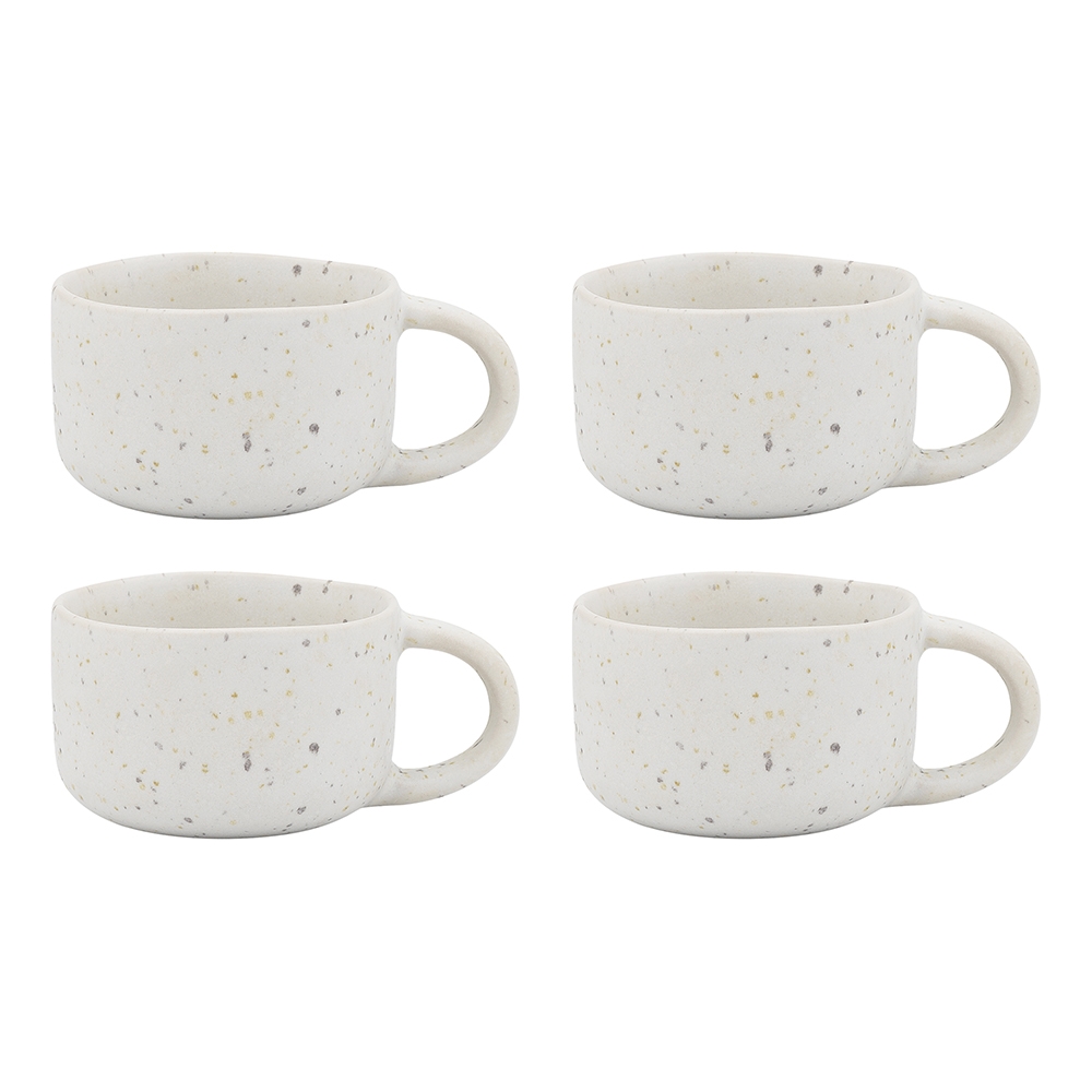Domus S/4 Espresso Cup Ecru Ecology Homewares Ecology Homewares